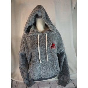 Spirit CSUN Matadors Hooded Sweater Gray Womans Size Small